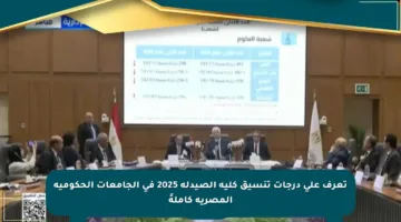 تعرف على درجات تنسيق كلية الصيدلة 2025 في الجامعات الحكومية المصرية كاملةً